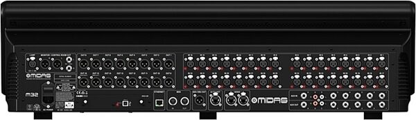 Midas M32 Digital Mixer for Live and Studio, 40-Channel, Rear