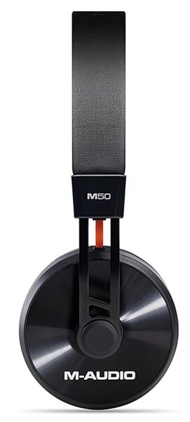 M-Audio M50 Over-Ear Monitoring Headphones, Side