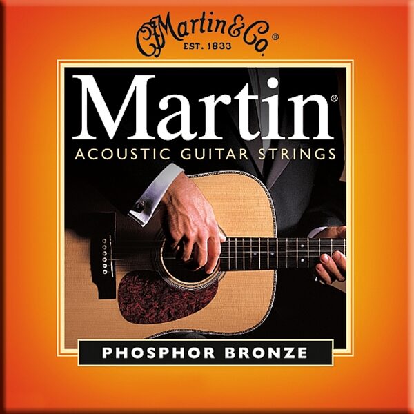 Martin M545 92/8 Phosphor Bronze Acoustic Guitar Strings, Main