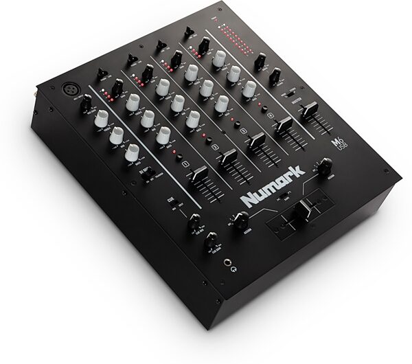 Numark M6 USB DJ Mixer, New, Angle