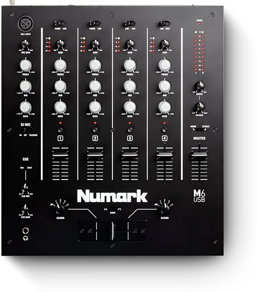 Numark M6 USB DJ Mixer, New, Main