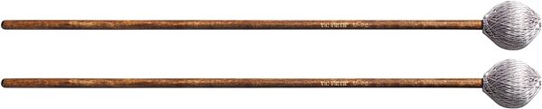 Vic Firth M70 Corpsmaster Marimba Mallets, Medium Cord, Action Position Back