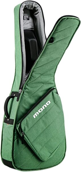 Mono M80 Acoustic Guitar Sleeve 2.0, Green, Angled Side