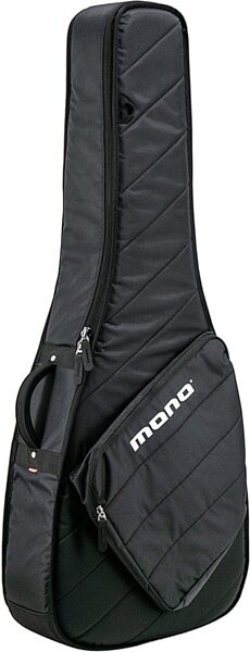 Mono M80 Acoustic Guitar Sleeve 2.0, Black, Angled Side