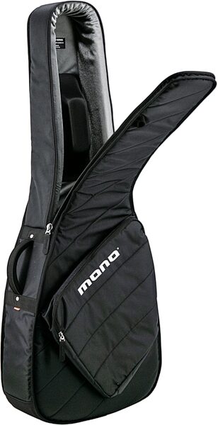 Mono M80 Acoustic Guitar Sleeve 2.0, Black, Angled Side
