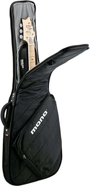 MONO M80-SEG-V2 M80 Guitar Sleeve 2.0, Black, Angled Side