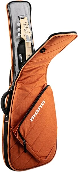 MONO M80-SEG-V2 M80 Guitar Sleeve 2.0, Orange, Angled Side