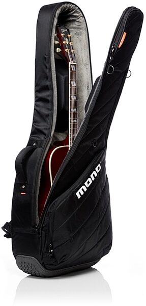 Mono Vertigo Acoustic Dreadnought Guitar Case, Black, View 8