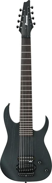 Ibanez M80M Meshuggah Electric Guitar, 8-String (with Gig Bag), Weathered Black