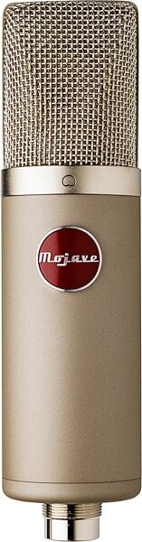 Mojave Audio MA-200 Tube Large-Diaphragm Condenser Microphone, Satin Nickel, MA-200SN, Action Position Front