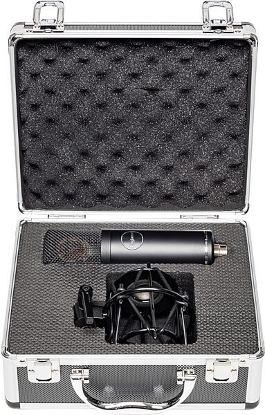 Mojave Audio MA-50 Large-Diaphragm Condenser Microphone, Black, MA-50BLK, Action Position Front