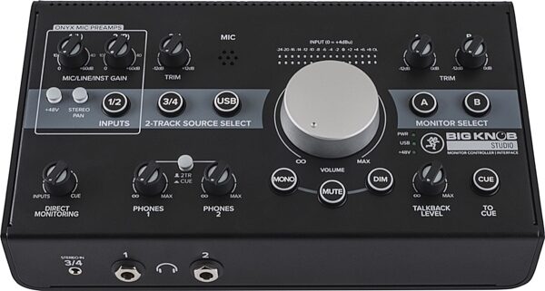 Mackie Big Knob Studio Monitor Controller and USB Audio Interface, USED, Warehouse Resealed, Main