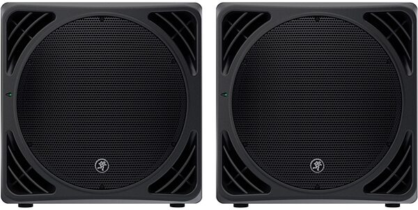 Mackie SRM1550 Portable Powered Subwoofer (1200 Watts, 1x15"), Pair