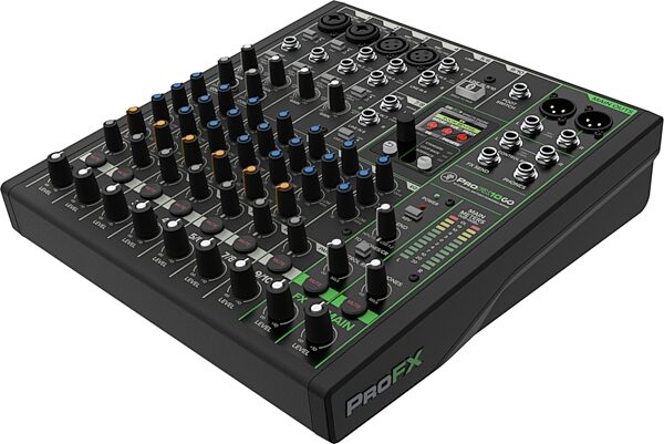 Mackie ProFX10 GO Battery-Powered Mixer, 10-Channel, New, Action Position Back