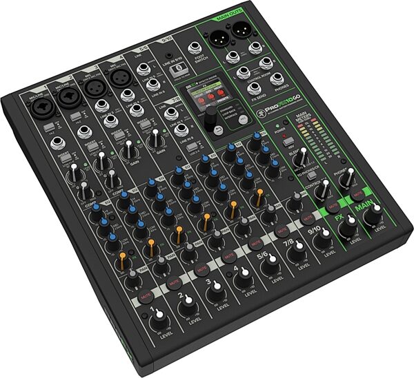 Mackie ProFX10 GO Battery-Powered Mixer, 10-Channel, New, Action Position Back