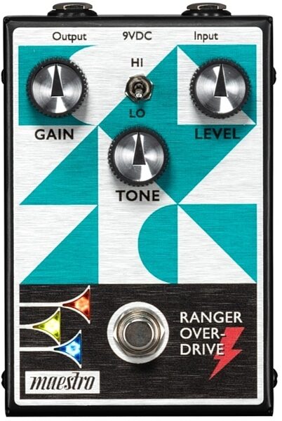 Maestro Ranger Overdrive Pedal, New, view