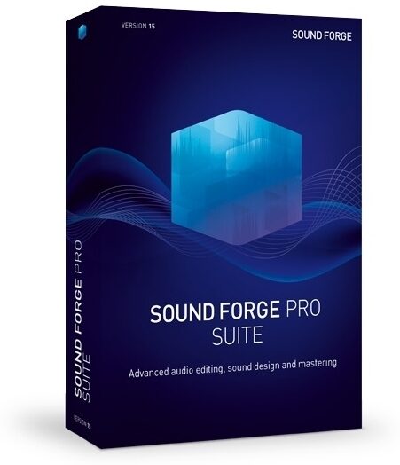 Magix Sound Forge Pro Suite Software, Digital Download, Screenshot Front