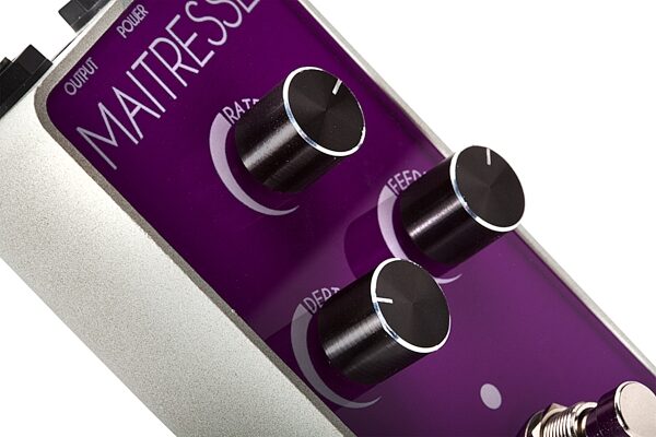 Foxgear Maitresse Flanger Pedal, Action Position Back