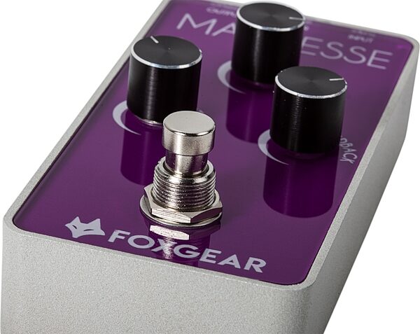 Foxgear Maitresse Flanger Pedal, Action Position Back