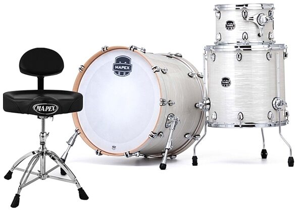 Mapex Saturn V Tour Drum Shell Kit, 3-Piece, drums