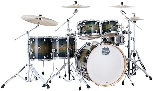 Mapex Armory Studioease Fast Drum Shell Kit, 6-Piece, Rain Forest, Main