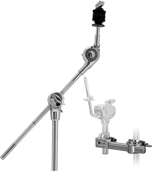 Mapex Mars 600 Series B60 Cymbal Boom Arm, Chrome, with Mapex MC910 Clamp, pack