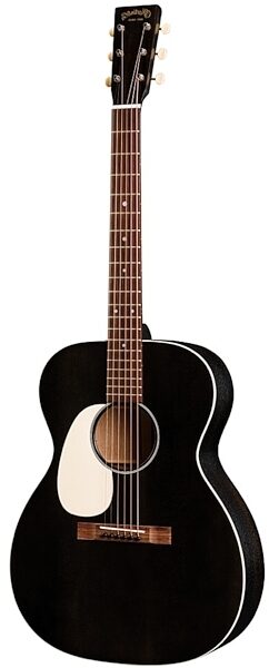 Martin 000-17 Acoustic Guitar, Left-Handed (with Case), Black Smoke