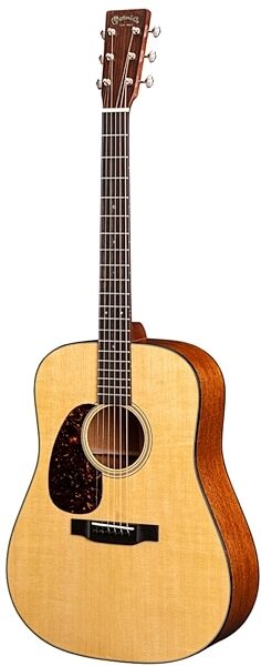 Martin D-18 Acoustic Guitar, Left-Handed (with Case), Main