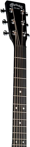 Martin D-X1 Special Black Out X Series Acoustic Guitar (with Soft Case), Black, Action Position Back