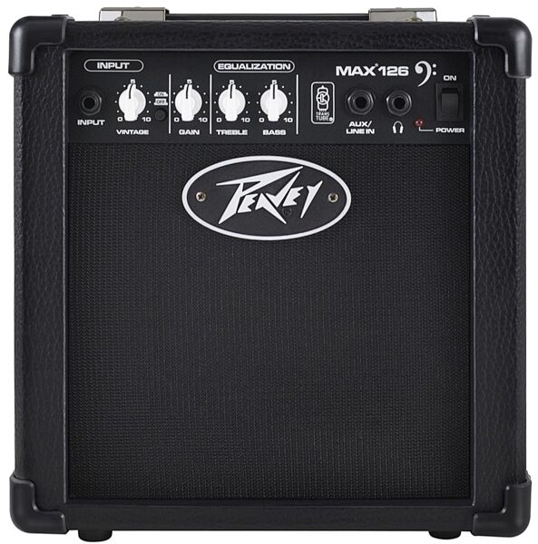 Peavey MAX 126 II Bass Combo Amplifier, New, Front