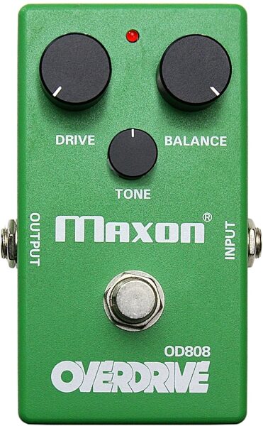 Maxon 40th Anniversary OD808 Pigtronix Modified Overdrive Pedal, Action Position Back