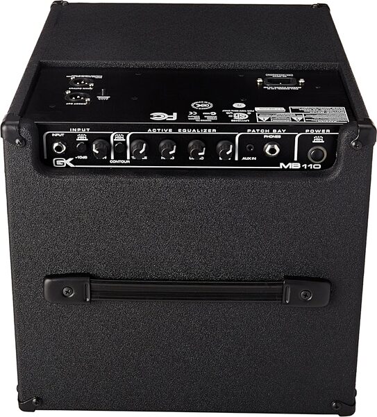 Gallien-Krueger MB110 Bass Combo Amplifier (100 Watts, 1x10"), New, Action Position Back