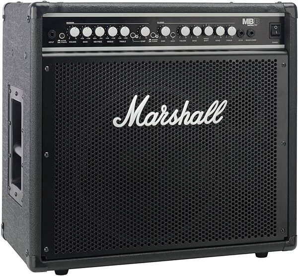 Marshall MB60 Bass Combo Amplifier (60 Watts, 1x12"), Angle