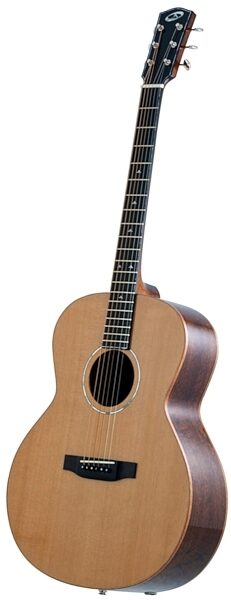 Bedell Award MBA-17-G Orchestra Acoustic Guitar (with Gig Bag), Angle