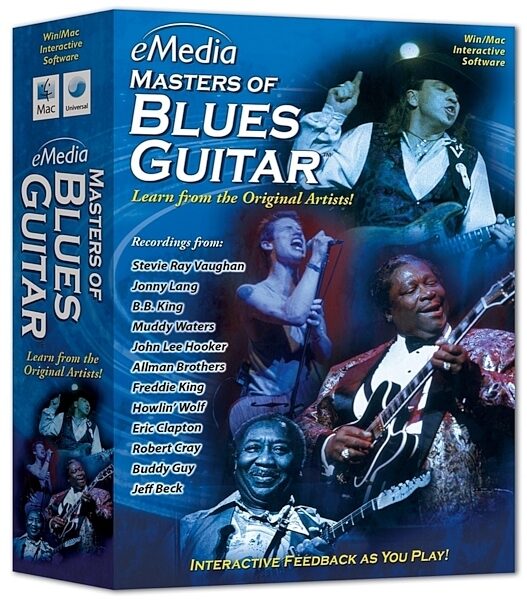 eMedia Masters of Blues Guitar Software, Main