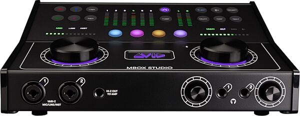 Avid Mbox Studio USB Audio Interface with Pro Tools Studio 1-Year Subscription, Blemished, Action Position Back