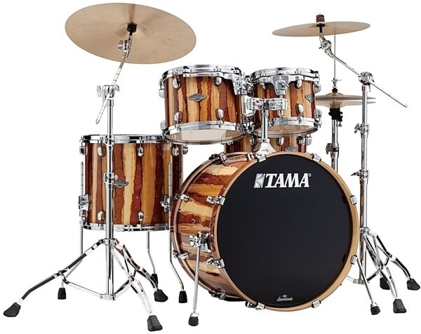 Tama MBS42S Starclassic Maple/Birch Drum Shell Kit, 4-Piece, Caramel, main