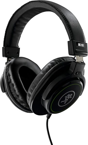 Mackie MC-100 Professional Closed-Back Headphones, New, Action Position Back