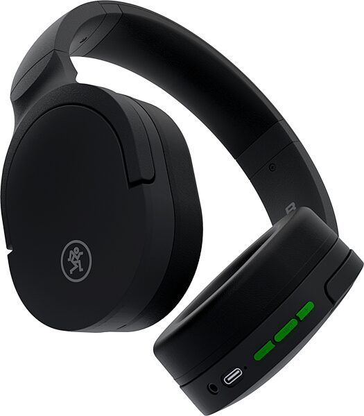 Mackie MC-40BT Wireless Bluetooth Headphones, New, Action Position Back