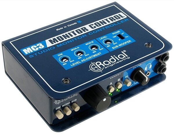 Radial MC3 Studio Monitor Controller, Main
