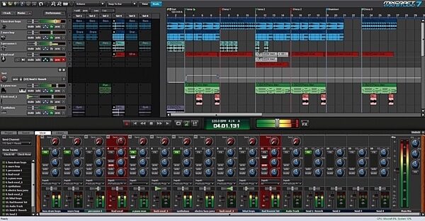 Acoustica Mixcraft Pro Studio 7 Production Software, Screenshot