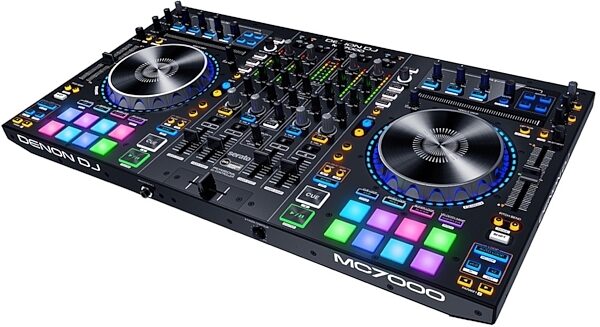 Denon DJ MC7000 Professional DJ Controller, Angle