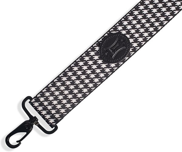 Levy's Pro Clip-on Case Strap, Houndstooth, MCP-001, Detail Side