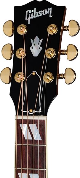 Gibson Hummingbird Standard Rosewood Acoustic-Electric Guitar (with Case), Rosewood Burst, Action Position Back