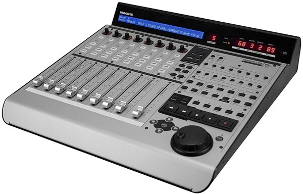Mackie Control Universal Pro 8-Channel Master Controller with USB, New, Angle