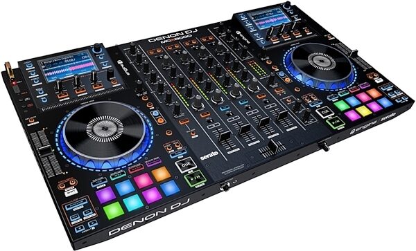 Denon DJ MCX8000 Professional DJ Controller, Angle