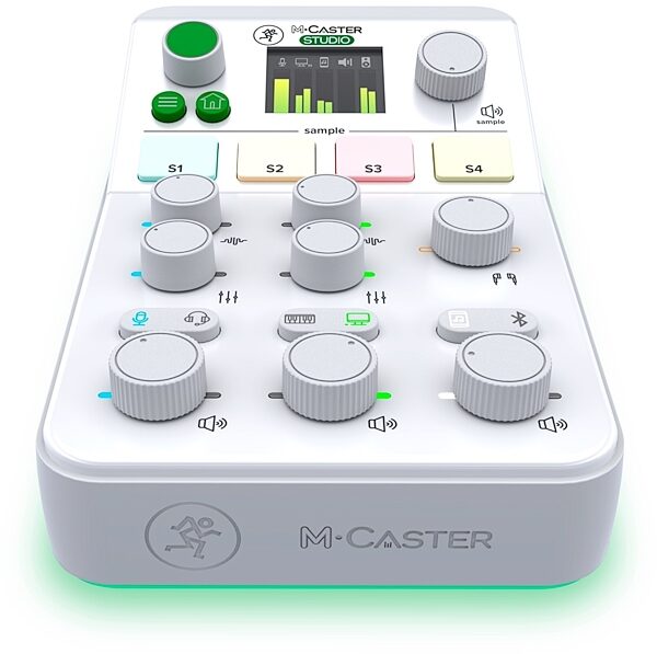 Mackie M-Caster Studio Streaming Mixer, White, USED, Blemished, view
