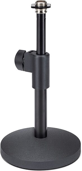 Samson MD2 Desktop Microphone Stand, Black, Action Position Front
