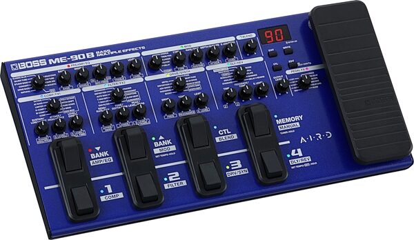 Boss ME-90B Bass Multi-Effects Pedal, Blemished, Action Position Back