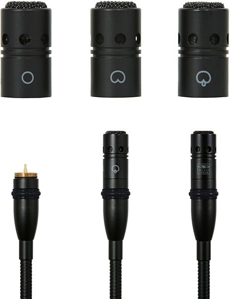 Galaxy Audio CBM324 Three Element Carbon Boom Condenser Microphone Package, Mounted Mic Element